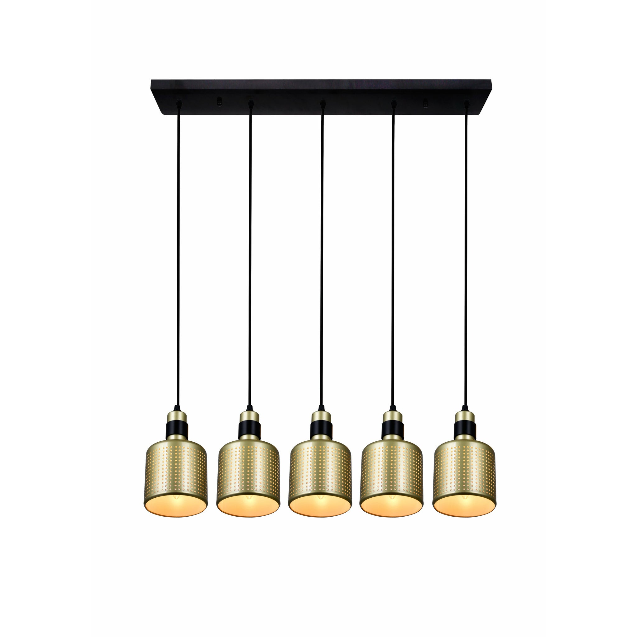 Forate Linear Suspension Pearl Gold