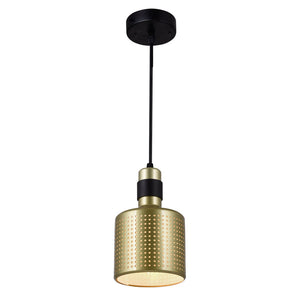 Forate Mini Pendant Pearl Gold