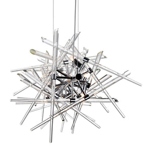 Icicle Chandelier Chrome