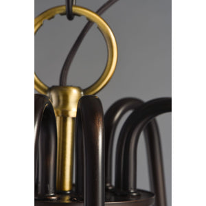 Haven Chandelier Oil Rubbed Bronze / Antique Brass