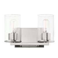 Sleek 2-Light Vanity Light