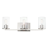 Sleek 3-Light Vanity Light