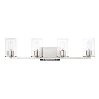 Sleek 4-Light Vanity Light
