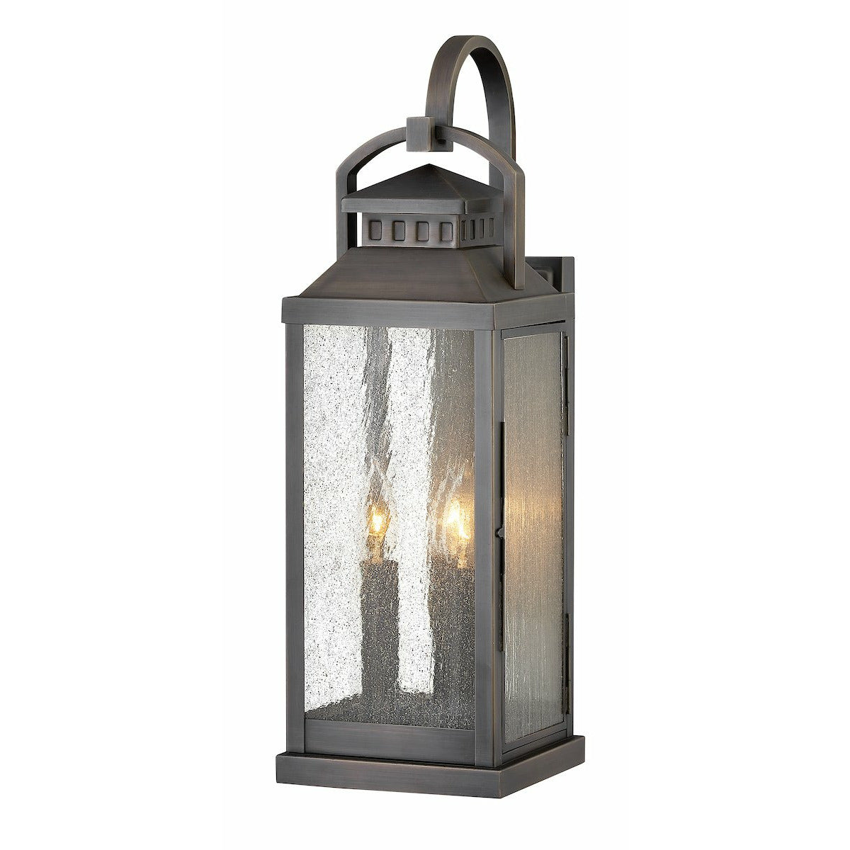 Revere Outdoor Wall Light Blackened Brass