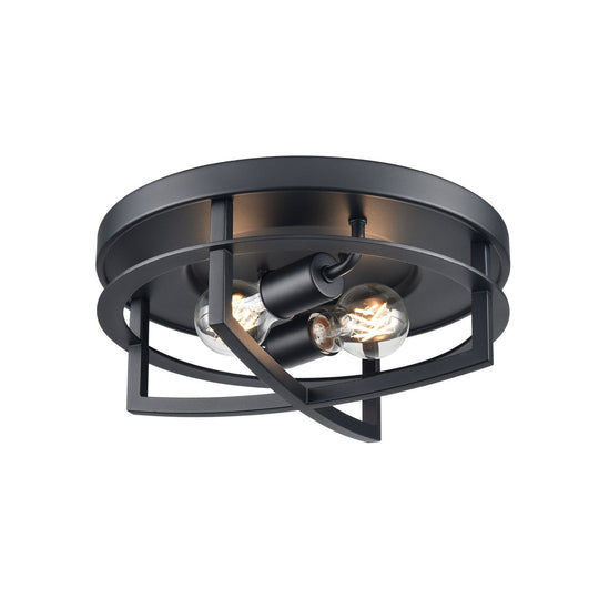 Five Points 2 Light Outdoor Flush Mount