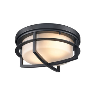 Five Points 2 Light Outdoor Flush Mount