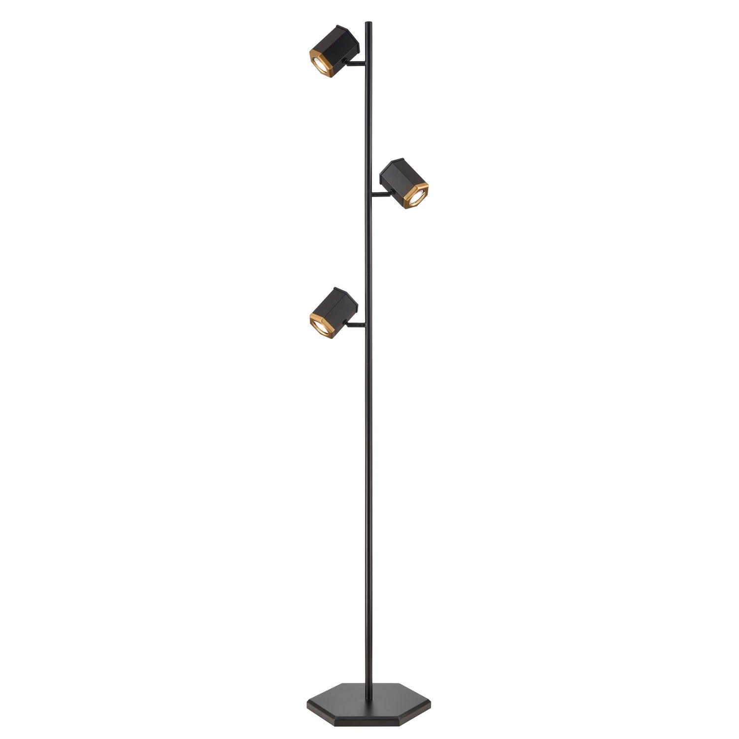 Hexa 3 Light Floor Lamp