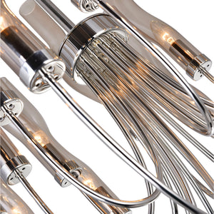 Meduse Chandelier Polished Nickel