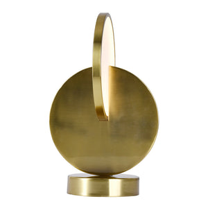 Tranche Table Lamp Brushed Brass