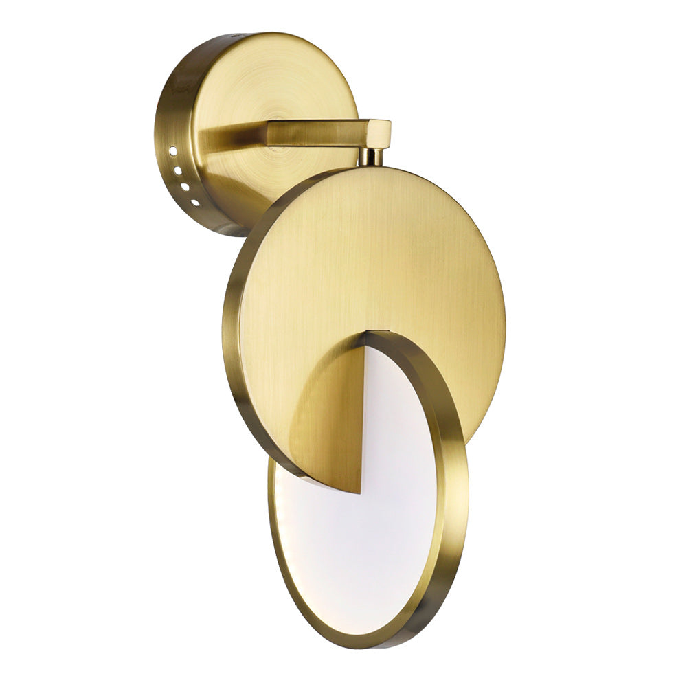 Tranche Sconce Brushed Brass