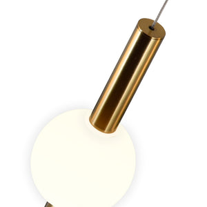 Baton Mini Pendant Brass