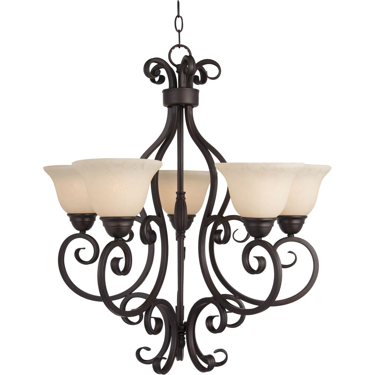 Manor Chandelier Oil Rubbed Bronze