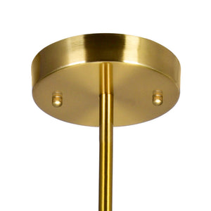 Pipes Mini Pendant Brass