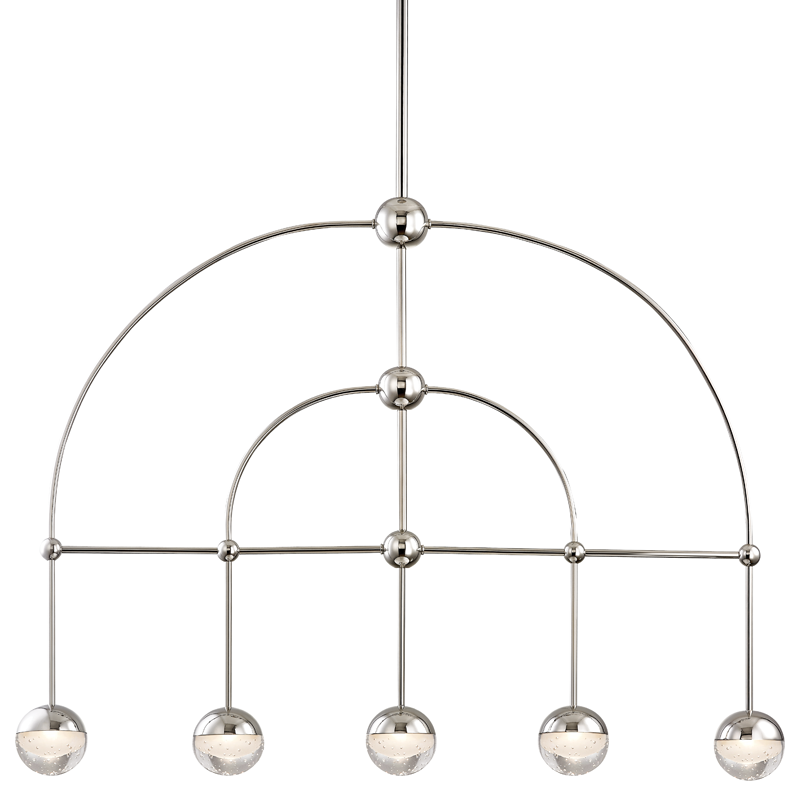 Boca Linear Suspension Polished Nickel