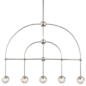 Boca Linear Suspension Polished Nickel