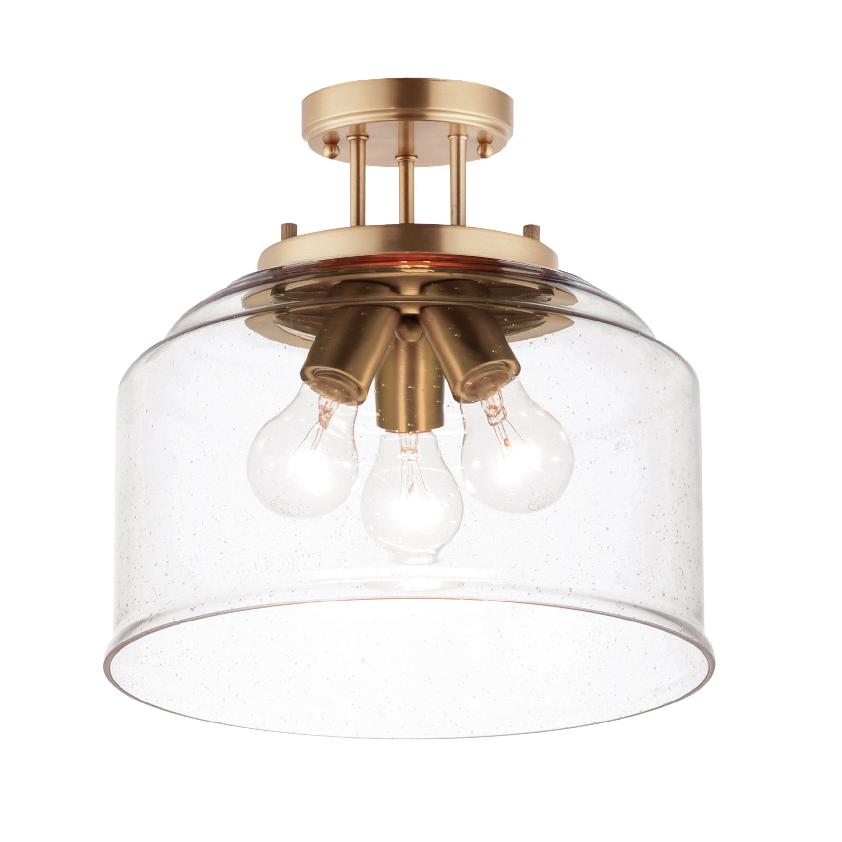 Acadia 3-Light Semi Flush Mount