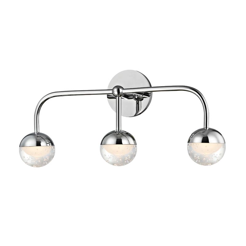 Boca Vanity Light Polished Chrome