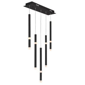 Flute 5-Light LED Chandelier