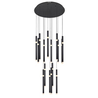Flute 16-Light LED Chandelier
