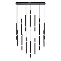 Flute 14-Light LED Chandelier