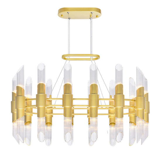 Croissant 28-Light Chandelier