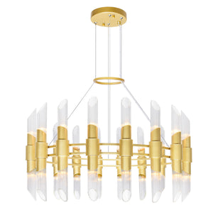 Croissant 36-Light Chandelier