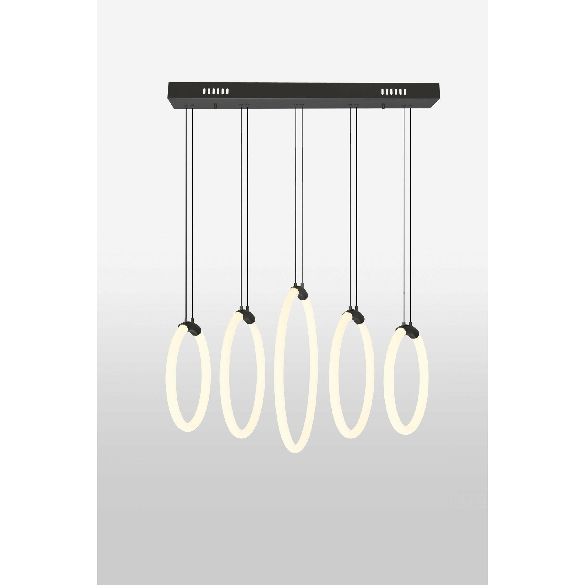 Hoops 5-Light LED Chandelier