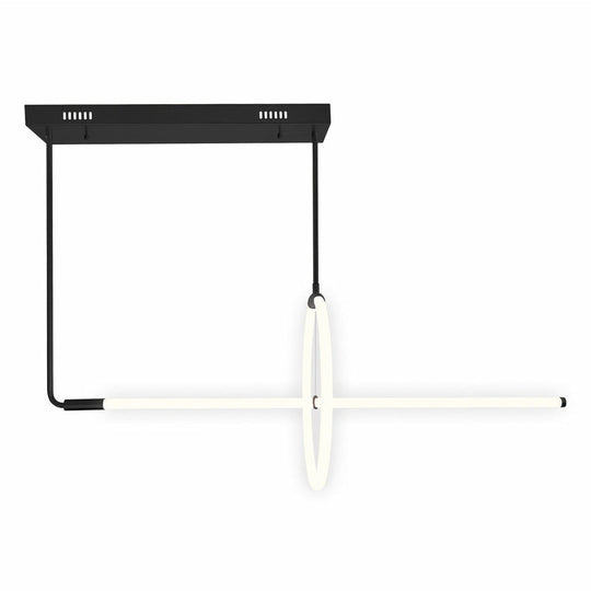 Hoops 2-Light LED Chandelier