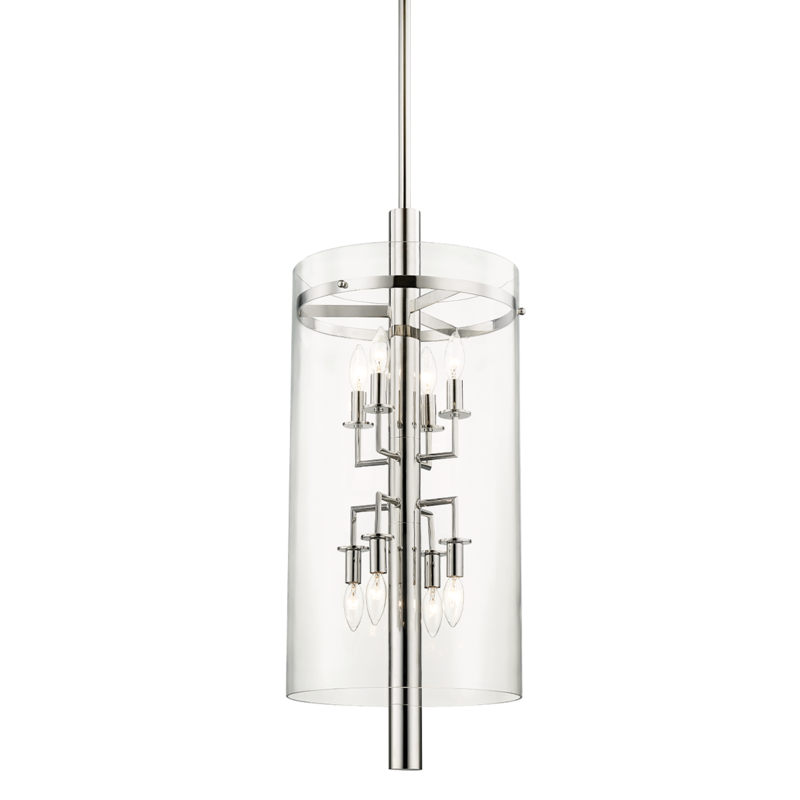 Baxter Pendant Polished Nickel