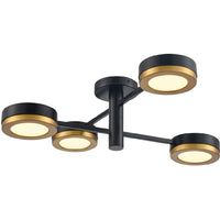 Temagami 4 Light Semi Flush Mount