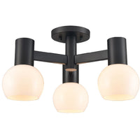 Lillooet 3 Light Semi Flush Mount