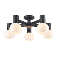 Lillooet 5 Light Semi Flush Mount