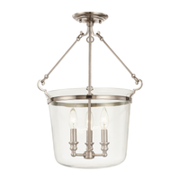 Quinton 3 Light Semi Flush