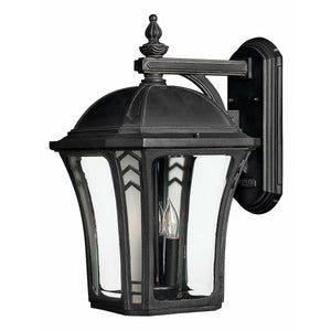 Wabash Outdoor Wall Light Museum Black-LED