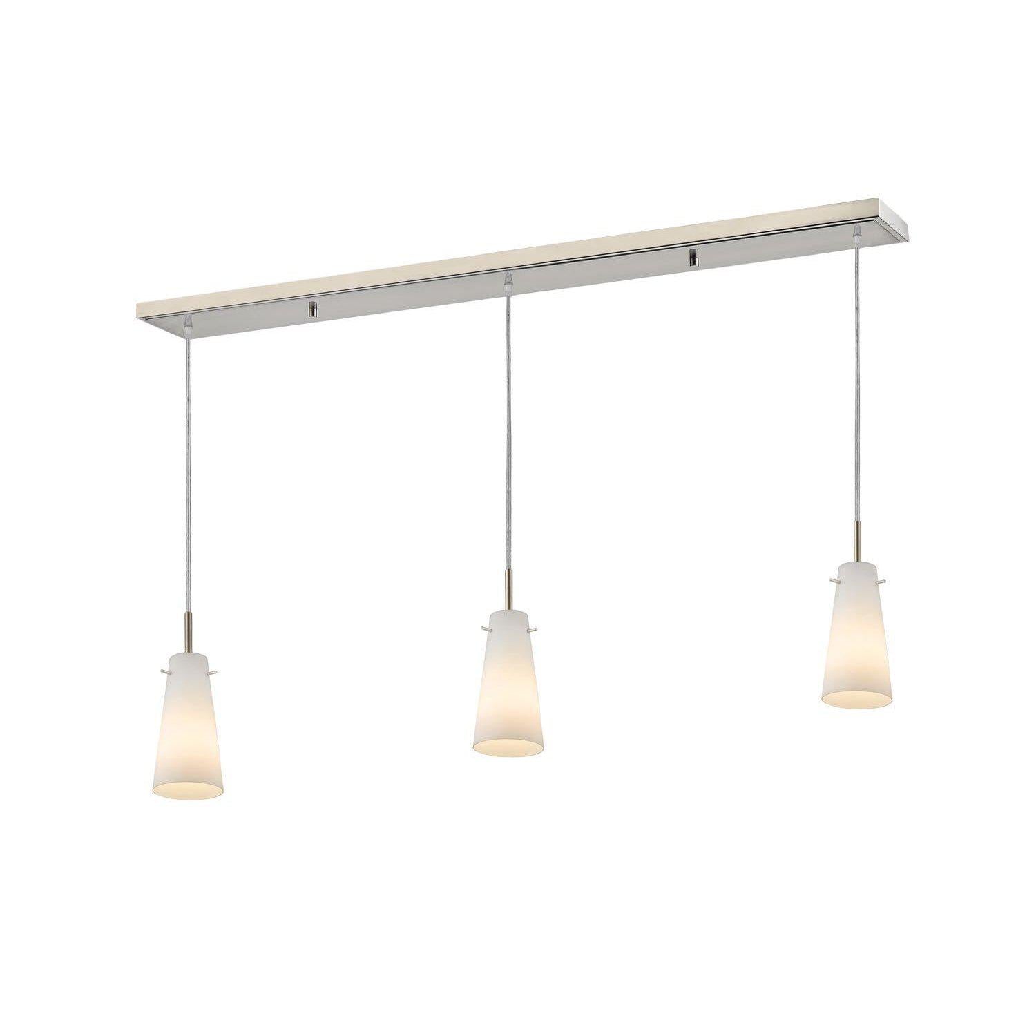 Monte Linear Suspension Brushed Nickel