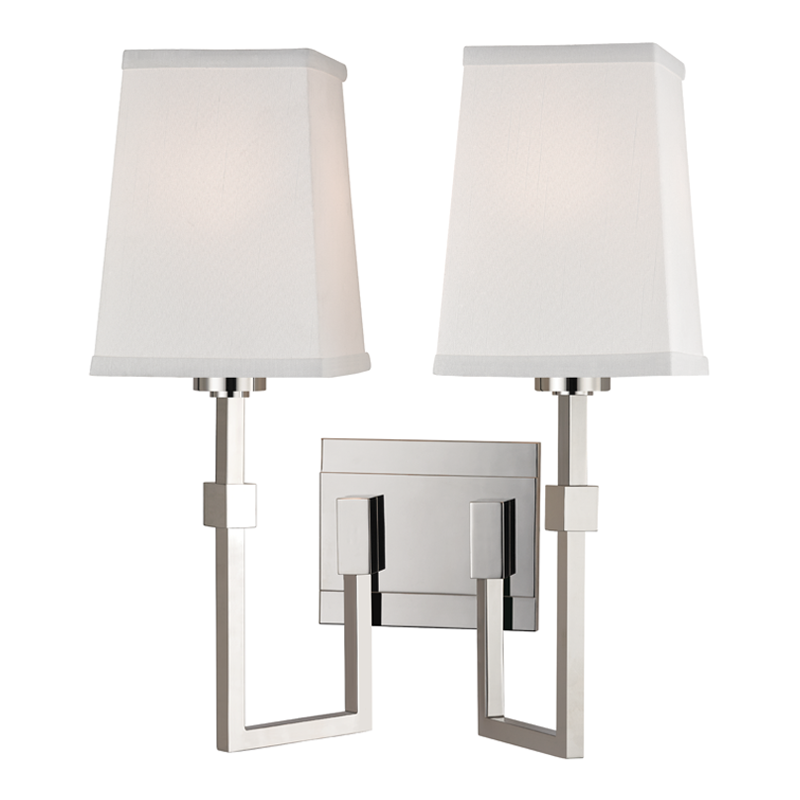 Fletcher Sconce Polished Nickel