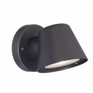 LED Wall Sconce Outdoor Wall Light Matte Black
