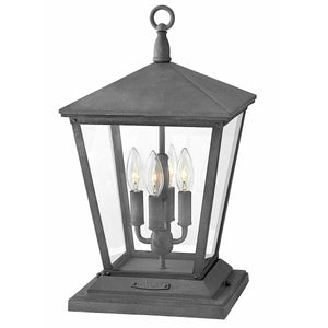 Trellis Post Light Aged Zinc-LL