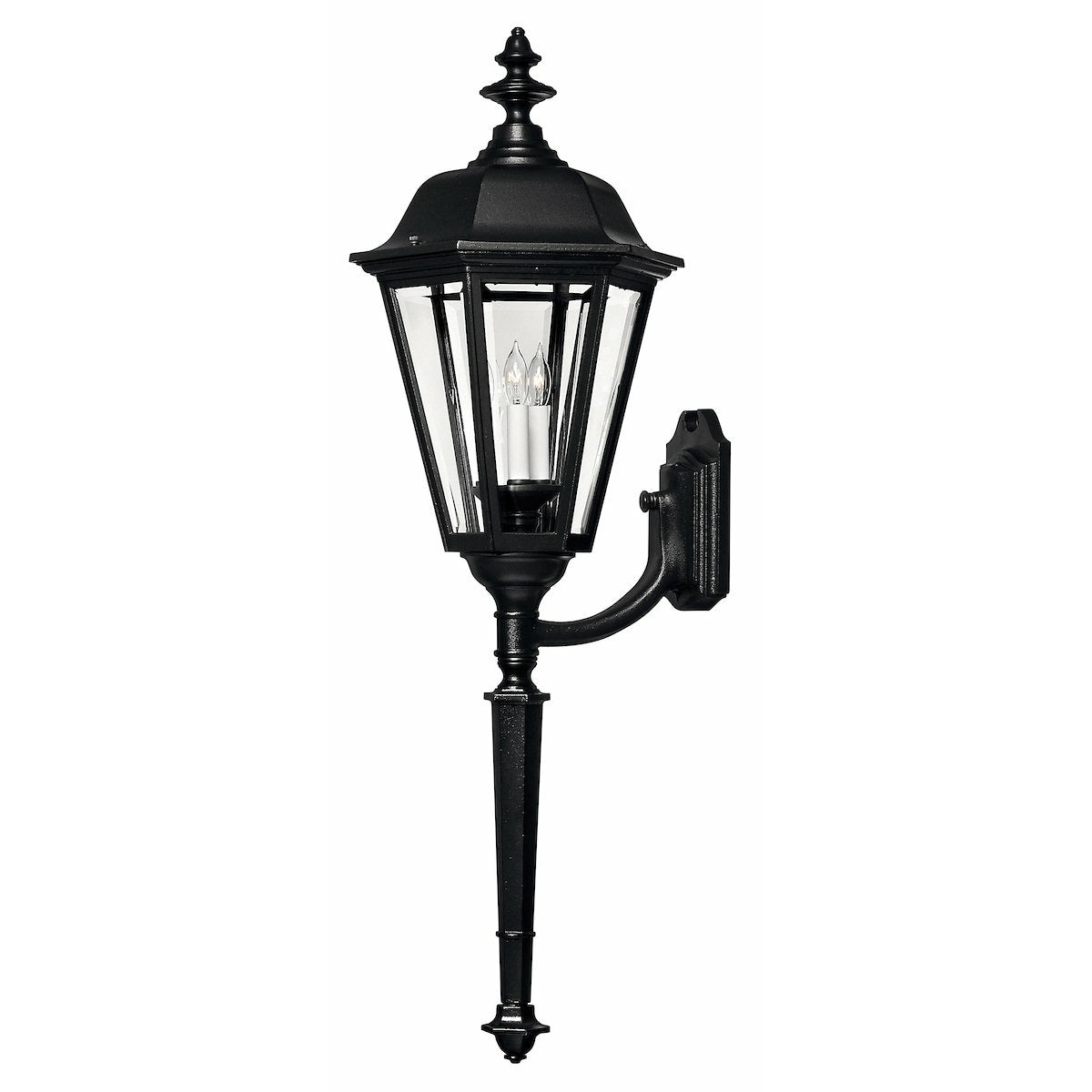 Manor House Outdoor Wall Light Black