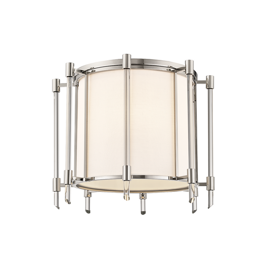 Delancey 4 Light Semi Flush