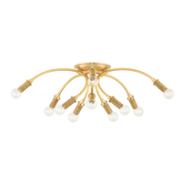 Amboy 10-Light Flush Mount