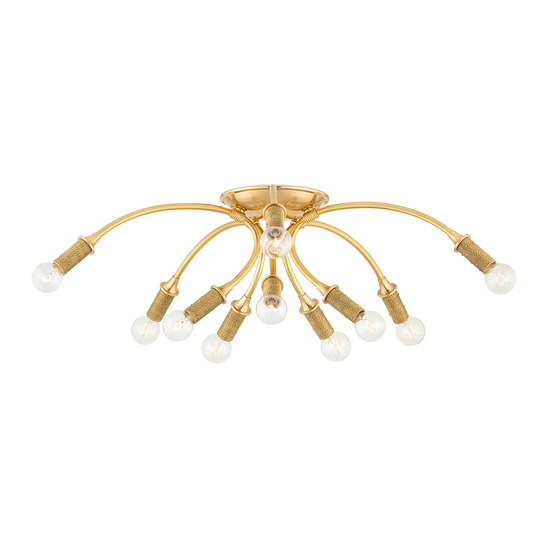 Amboy 10-Light Flush Mount