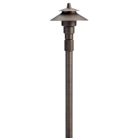 Small Adjustable Height Landscape Lighting