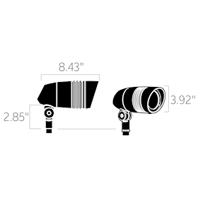 C-Series 4000K LED 55-Degree Landscape Lighting