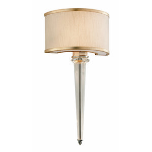 Harlow Sconce Tranquility Silver Leaf