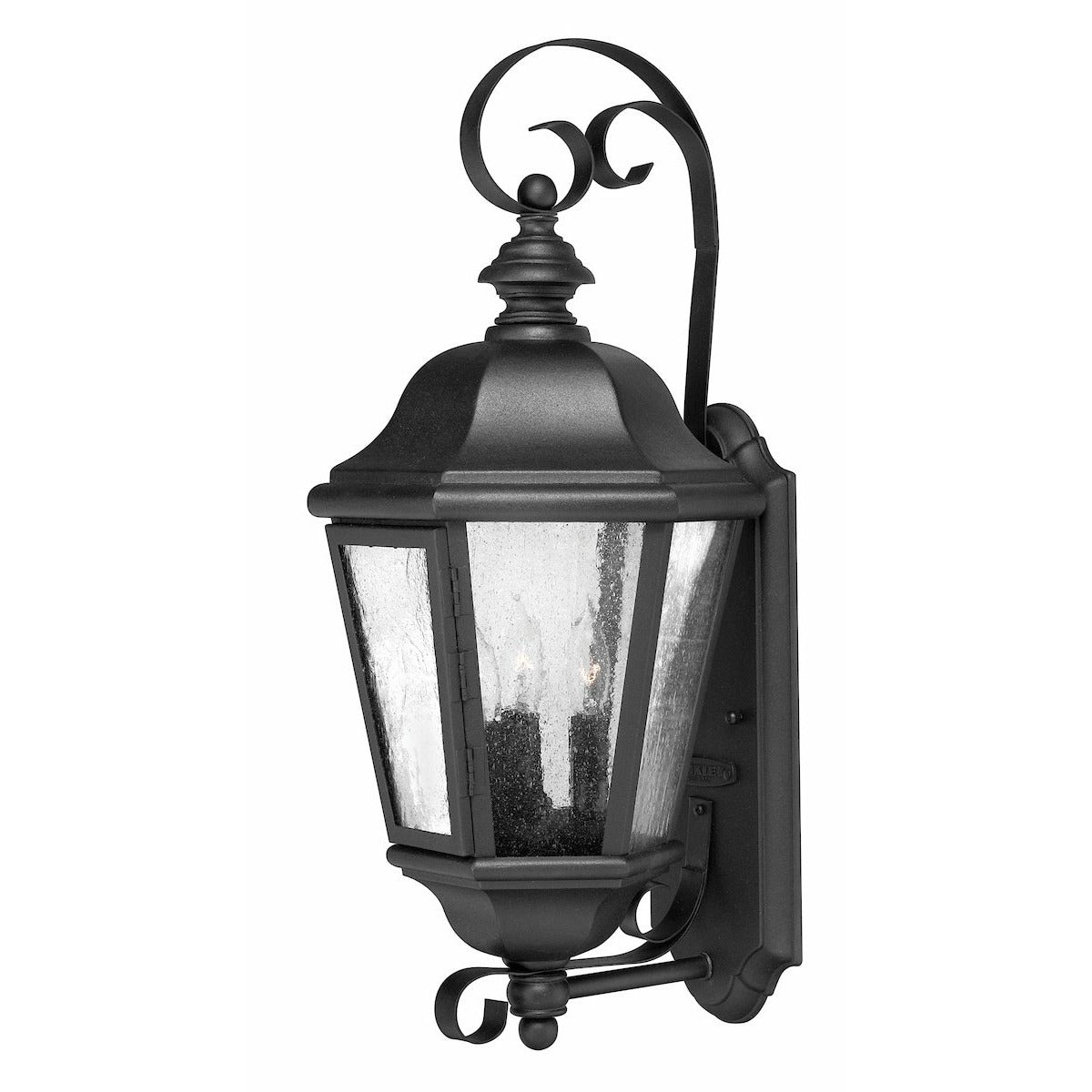 Edgewater Outdoor Wall Light Black-LL