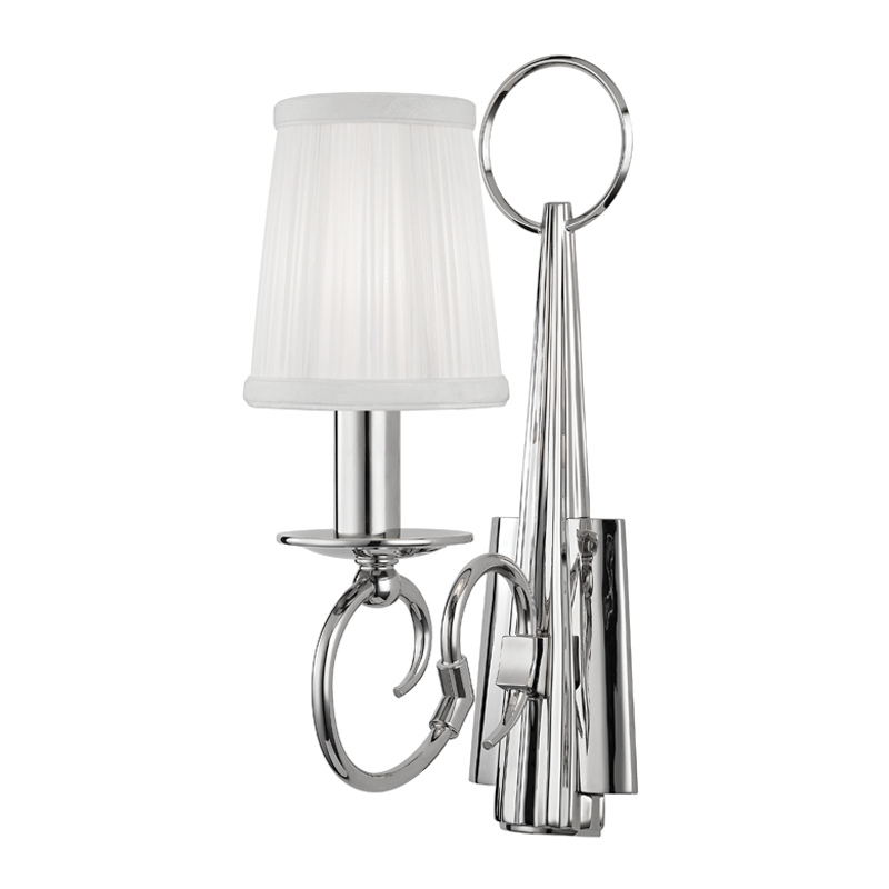 Caldwell Sconce Polished Nickel