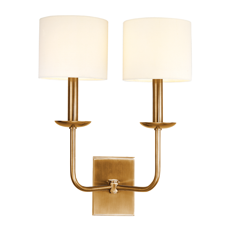Kings Point Sconce Aged Brass