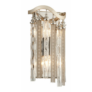 Chimera Sconce Tranquility Silver Leaf