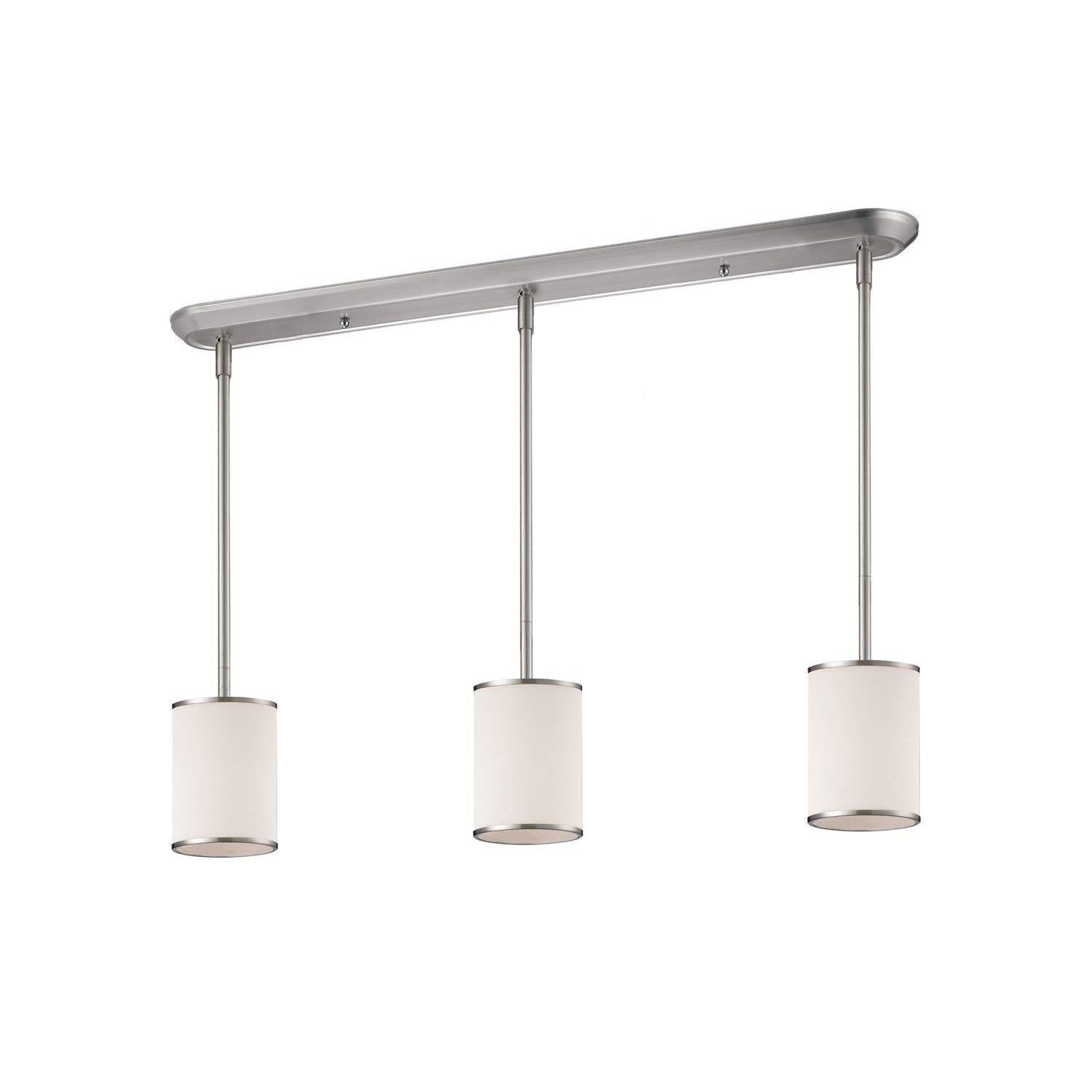 Cameo Linear Suspension Brushed Nickel